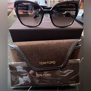 Tom Ford Dark Sunglasses with Case